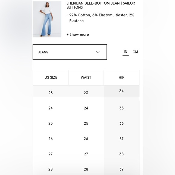 Veronica Beard Sheridan bell bottom Jean with sailor buttons NWT - Picture 13 of 13